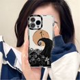 thumbnail image 1 of Disney-funda de teléfono con Jack pesadilla antes de Navidad, carcasa para iPhone 11, 12, 13, Mini Pro Max, 14 Pro Max, 1 of 4