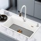 thumbnail image 4 of unbranded Tapete Para Fregadero De Cocina De Silicona Flexible Para Proteger Y Drenar Agua, 4 of 6