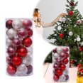 thumbnail image 2 of 30pcs 2.36 Inch Modern Christmas Balls Ornaments, Mini Xmas Tree Hanging Decorations Set for Christmas Brithday and Holiday Party Home Decor, 2 of 9