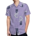 thumbnail image 4 of High Quality Hawaiian Shirts for Men Short Sleeve Aloha Beach Shirt Floral Summer Casual Button Down Shirts Blouses BLQVX4, 4 of 7