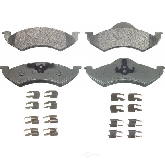 Disc Brake Pad Set Fits select: 2000-2002 DODGE DAKOTA, 2000-2002 DODGE DURANGO