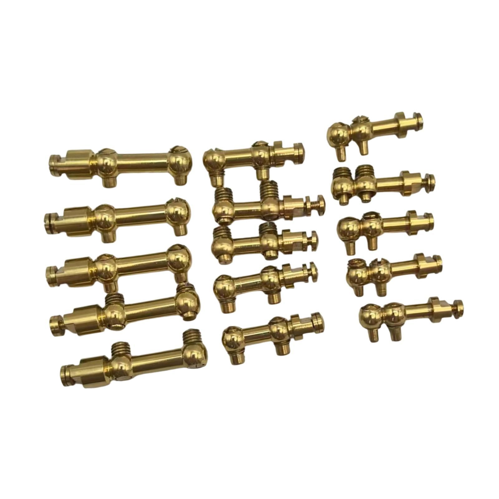JWQFBC 15 Pieces Sax Repair Maintenance Kit Copper Musical Instrument Parts for Treble,