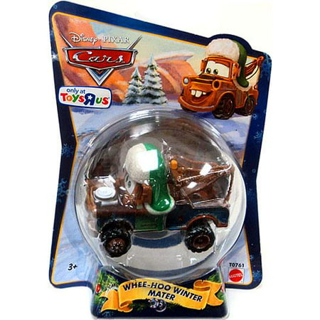 Disney Cars Christmas Package Whee-Hoo Winter Mater Diecast Car