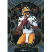 NFL 2020 Panini Select Jordan Love Trading Card #47 (Rookie)