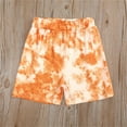 thumbnail image 6 of Jamsmile Toddler Boys Outfit Sets Tie Dye Print Short Sleeve Shirts + Shorts 2 Piece Casual Play Children Boys Clothes Summer Beach Outfits, 6 of 8