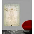 thumbnail image 2 of da Vinci "The Proportions of the Human Figure" (1492) Glossy Poster, 2 of 2