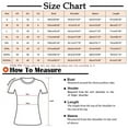 thumbnail image 2 of Womens Tops 3/4 Sleeve Summer Solid Plain Travel Cute Tops V Neck Slim Fit Half Sleeve Tshirts Shirts Spring Blouse Shirts for Women, 2 of 4
