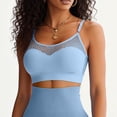 thumbnail image 5 of Women's Breathable Mesh Sports Bra with Comfortable Support and Adjustable Straps, 5 of 8