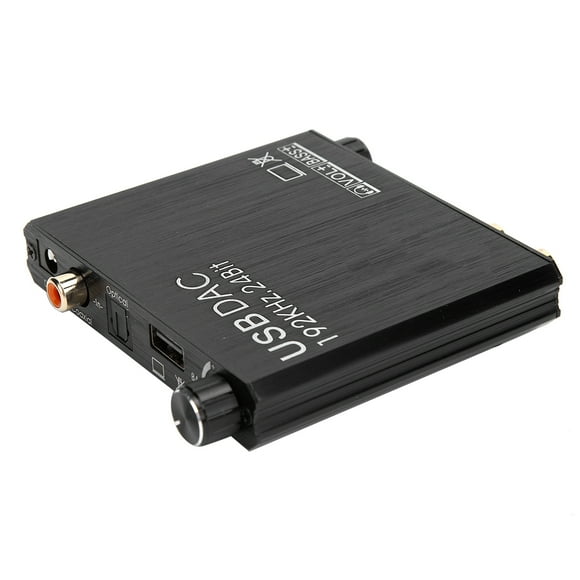 Optical Audio Changer, Digital To Analog Adjustable Stereo Sound DAC Converter Output for Audio Conversion