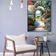 thumbnail image 3 of Cuadros Decorativos Jardín 5D DIY Diamond Painting Kits Resina Full Round Home Wall Arts (WT592) Ehuebsd embutido en tela, 3 of 9