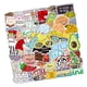 thumbnail image 1 of Yuarrent 50 Uds pegatina impermeable frases inspiradoras en inglés pegatinas de grafiti maleta portátil Scooter refrigerador pegatinas de taza Decoración del hogar frases de vid, 1 of 5