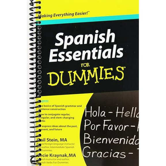 For Dummies Spanish Essentials for Dummies, (Spiral Bound)