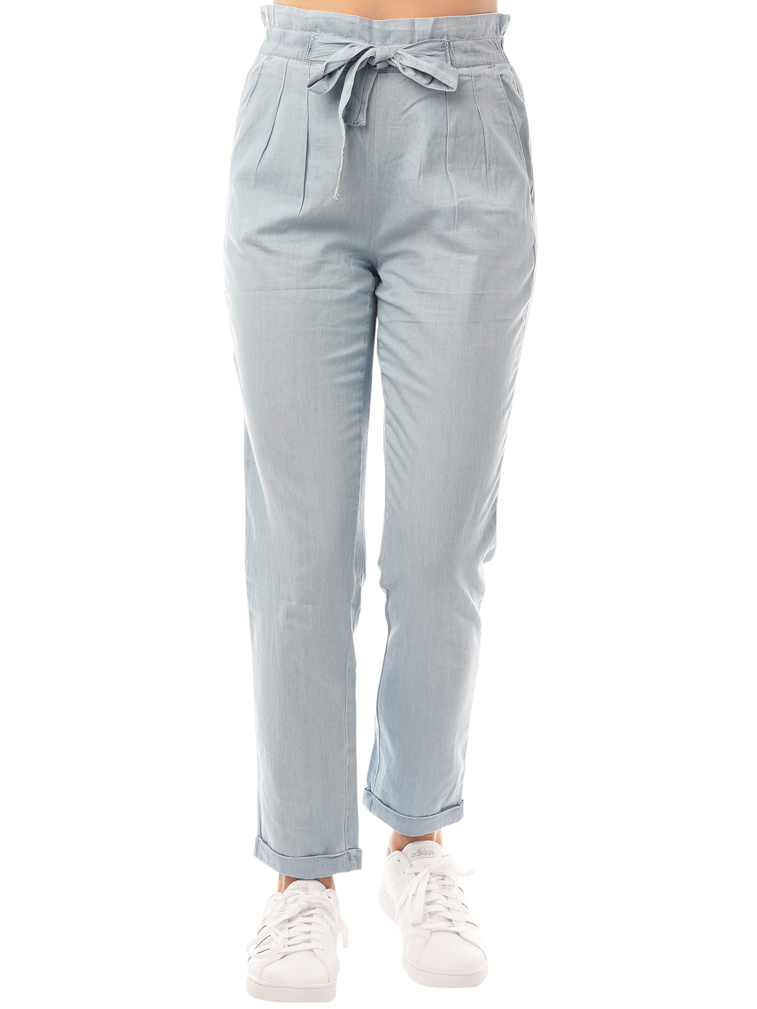 chambray denim pants