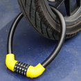 thumbnail image 2 of LOVIVER 5 Digit Combination Bike Lock Cable Electric Bikes Bicycling Bike Cable Lock, 2 of 8