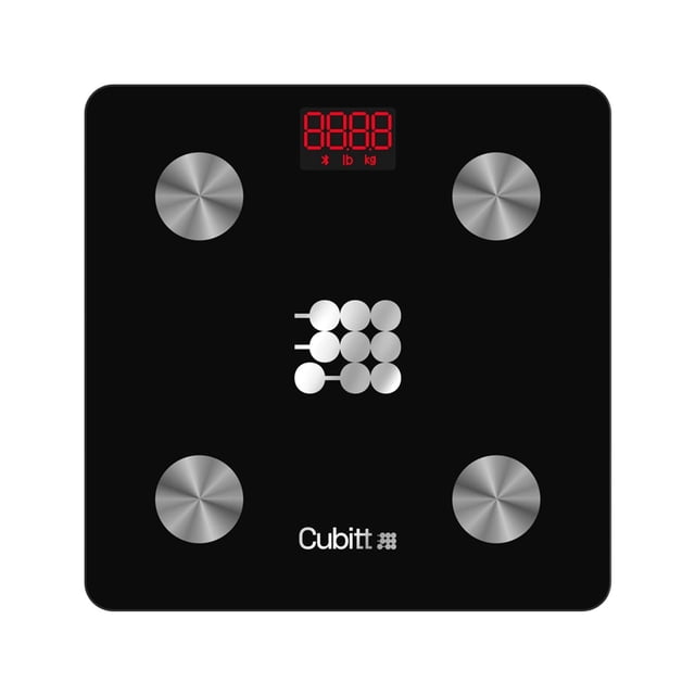 CUBITT, Báscula Inteligente, Báscula Digital que Analiza 13 Mediciones de Composición Corporal como