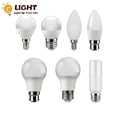 thumbnail image 2 of Bombilla LED de alto brillo, 5W, 7W, 9W, 18W, E14, E27, B22, superbrillante, adecuada para cocina, sala de estar y oficina, 2 of 4