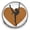 Brown, variant on Snap Jewelry 18MM Dancer Heart Ginger Charm in Purple