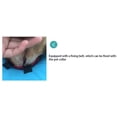 thumbnail image 4 of Inflatable Collar Beauty Cover Pet Hood Dog Anti-bite Anti-Licking Anti-Scratch Collars (Blue) (Size : M), 4 of 6