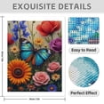 thumbnail image 3 of Diamond Art Kit for Adults, Blue Butterfly Among Vibrant Flowers Diamond Painting for Adults Beginners, DIY Diamond Art Painting Kits, 5D Diamond Painting Crafts for Home Decor 12x16 Frameless, 3 of 7