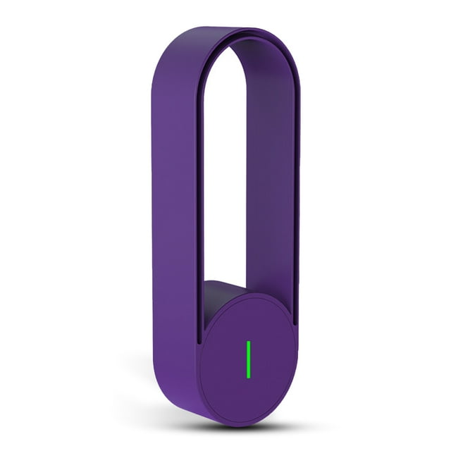 Cateissary Ambientador de coche para Hotel en casa, herramienta de eliminación de olores de polvo portátil de iones negativos para baño, ionizador de Suministros de limpieza para el hogar Púrpura Cateissary HA009352-05B