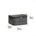 thumbnail image 3 of Boreal Craft Cloth Storage Containers Foldable Storage Bag Quilt Storage Bag Clothes Storage Bag Bag With Large Capacity Packing Artifact With Zipper For Clothes Blankets Quilts And Toys, 3 of 6