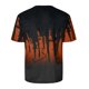 thumbnail image 4 of Hombres Casual manga corta estampado cuello redondo moda pulóver camiseta blusa Tops Pompotops oipoqjl7220, 4 of 4