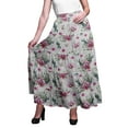 thumbnail image 1 of Bimba Jupes pour Femmes Longues en Coton Imprimé Maxi Boho Jupe d'Été, 1 of 5