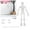 White, variant on 1PC Poseable Skeleton Action Figure, Halloween Desk Decor with Magnetic Base for Display, Plastic, (One Size, White)