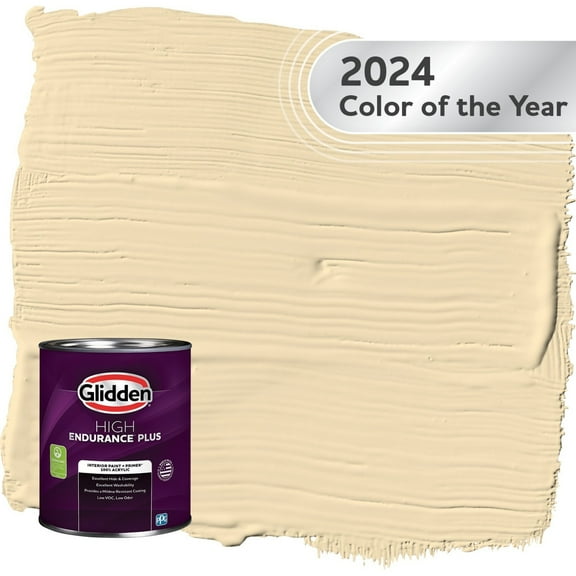 Glidden HEP Limitless / Yellow Eggshell Interior Paint with Primer, 1 Quart