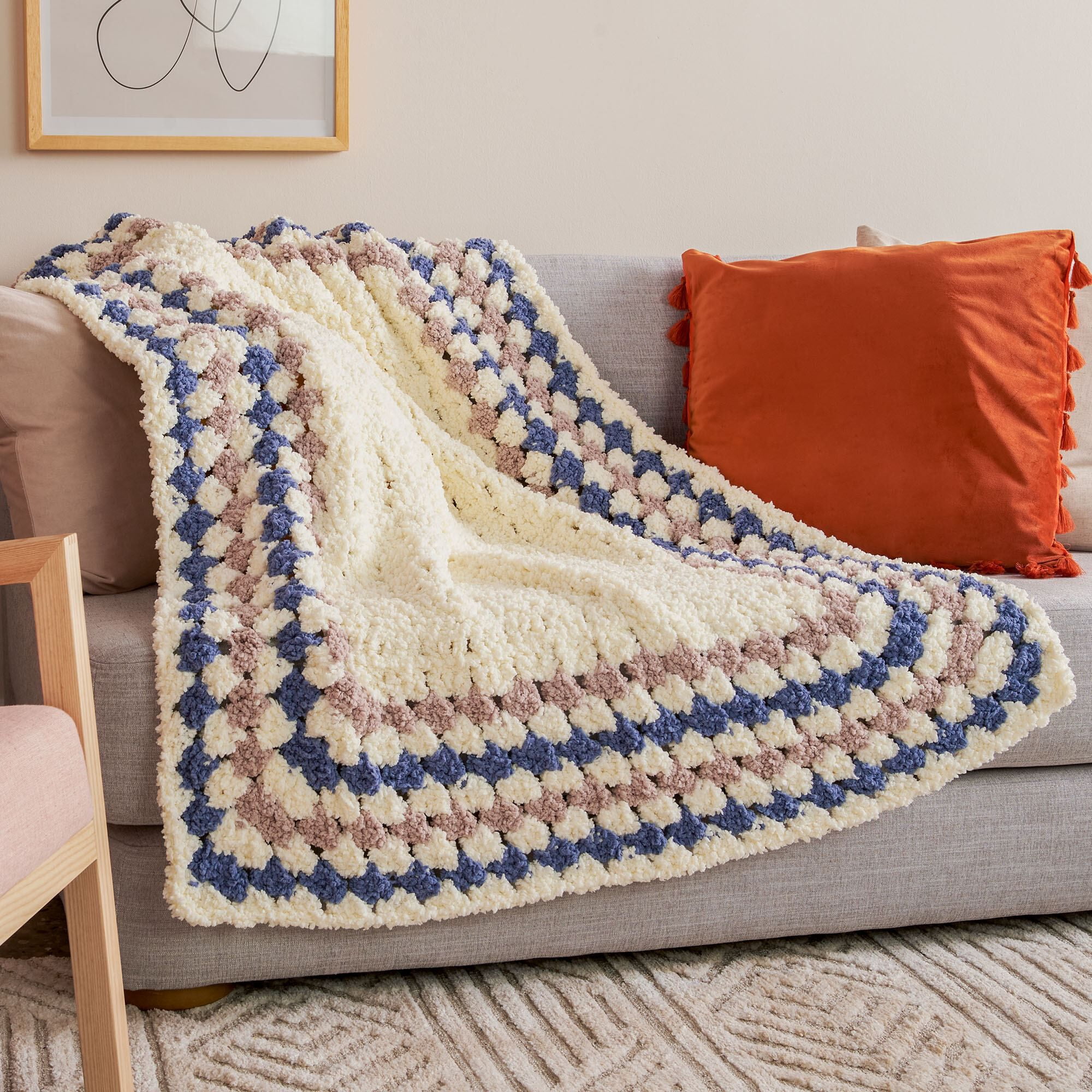 Bernat® Sheepy™ #6 Super Bulky Nylon Yarn, Light Fawn 8.8oz/250g, 149 Yards (2 Pack)