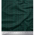 thumbnail image 2 of Soimoi Poly Georgette Fabric Stripe & Aztec Panel Decor Fabric Printed Yard 42 Inch Wide, 2 of 3