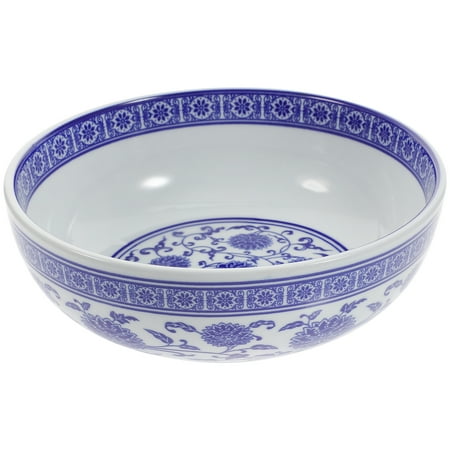 

1Pc Chinese Style Ceramic Bowls Blue and White Porcelain Bowl for Home Use