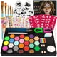 thumbnail image 1 of Kit de pintura facial ChromaCraze de 24 colores con pinceles y plantillas, 1 of 8