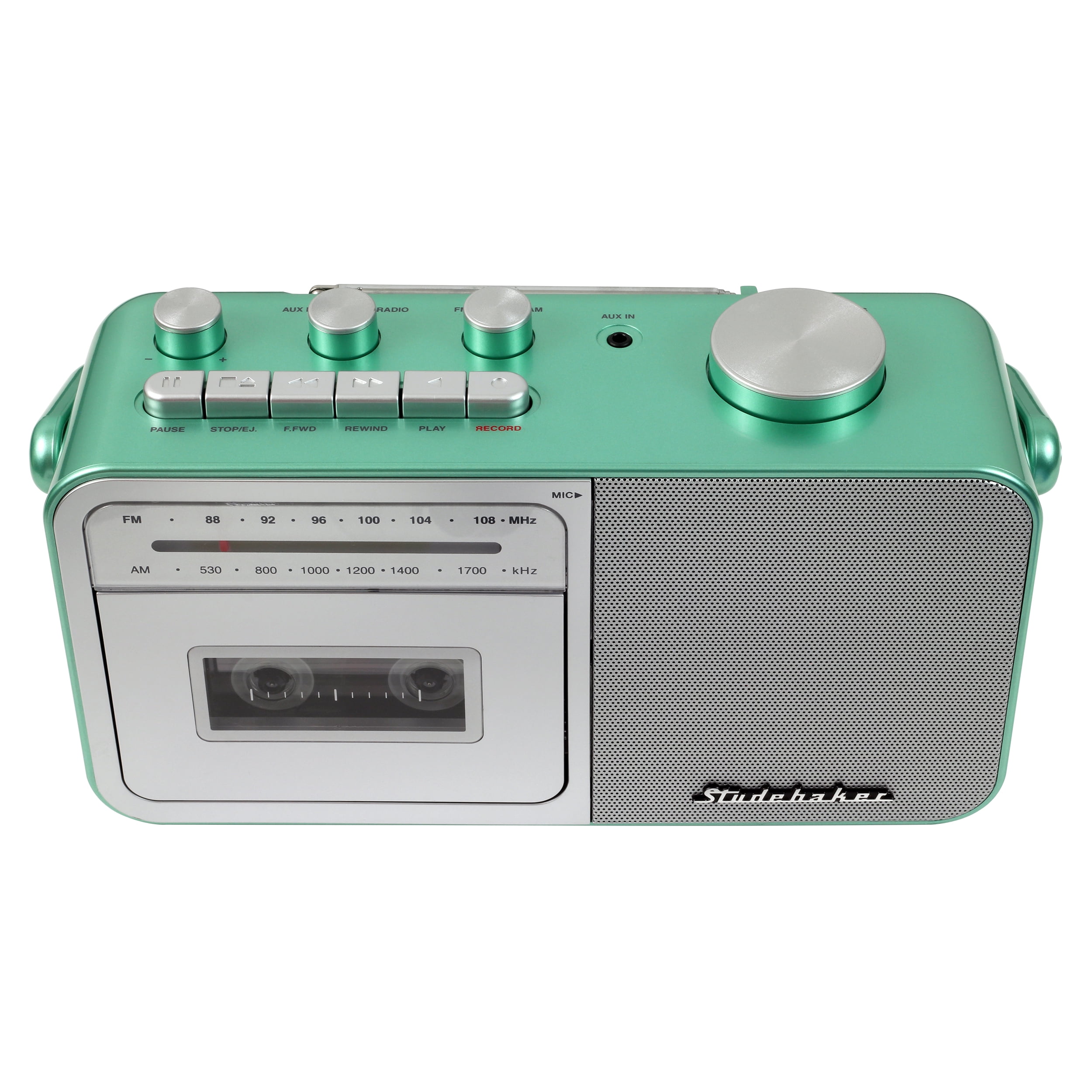 Studebaker SB2130RG Portable Cassette Player/Recorder with AM/FM Radio (Rose Gold)  [MISC ACCESSORY]