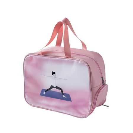 

Portable Sports Storage Bag Women Gym Bag with Shoe Compartment