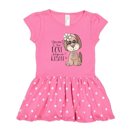 

Inktastic Can t Buy Love Puppy Dog Gift Toddler Girl Dress