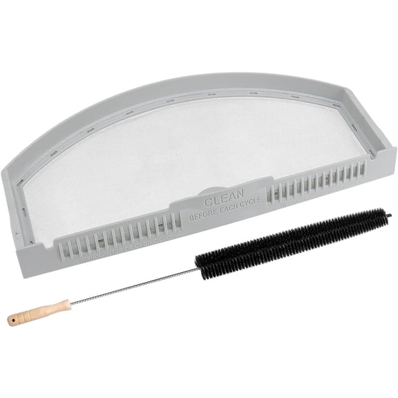 WE03X23881 Dryer Lint Screen Filter Replacement for GE Hotpoint GTD42EASJ2WW GTD33EASK0WW GTX22EASK0WW dryer lint filter - Stainless Steel we03x23881 ge dryer lint screen replacement by Detetap