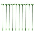 thumbnail image 1 of 10 Uds. Varilla de soporte con forma Floral para jardín, soporte de flores de tallo único, soportes para plantas 37cm Cola Enrejado trepador, 1 of 8