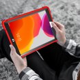 thumbnail image 4 of Allytech Shockproof Case for iPad 10.2" 2022, iPad 10.2" Case 2022, Military Grade Protective Kickstand Dual Layers Back Cover Shell for Apple iPad 10.2" 2022 - Red, 4 of 7