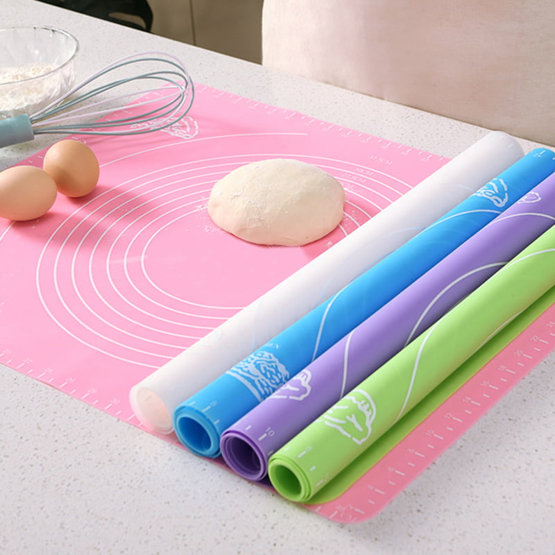 1PC Cooking Baking Mat Pad Silicone Non Stick Pastry Tools Dough Pad Rolling