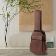 thumbnail image 3 of Classical Guitar Bag Water Dust Case Storage Travel Backpack Strap , 36-38inch Coffee, 3 of 8