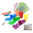 thumbnail image 1 of Osos de juguete a juego de colores, juguetes educativos para niños, juguetes educativos para contar osos, juguetes educativos elaborados con cuidado, 1 of 8