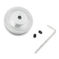 thumbnail image 2 of 60 Tooth Aluminum GT2 Timing Belt Pulleys, Better Printing Quality, More Uniform Transmission for 3D Printer, Suitable for GT2 Timing Pulleys, GT2 Pulley with 60 Teeth, Made of, 2 of 7