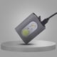thumbnail image 3 of Luz LED de seguridad para correr con clip, 2000 lúmenes, con clip magnético potente, recargable por USB, ideal para chalecos reflectantes., 3 of 5