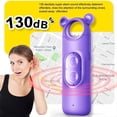 thumbnail image 3 of Alarma Personal de 130 DB, Alarma de Seguridad para Defensa Personal, Alarma para Mujeres, Personal de Defensa Personal, Color ., 3 of 5