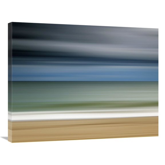 Global Gallery's 'Ocean Storm' By Katherine Gendreau Stretched Canvas Wall Art