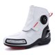 thumbnail image 3 of Botas de Moto para Todo el Año, Calzado de Cuero para Motociclistas,Blanco-37, 3 of 25