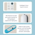 thumbnail image 4 of UORLEN Replacement Remote Control for Chromecast with Google TV and Streamer, Snow, 4 of 8