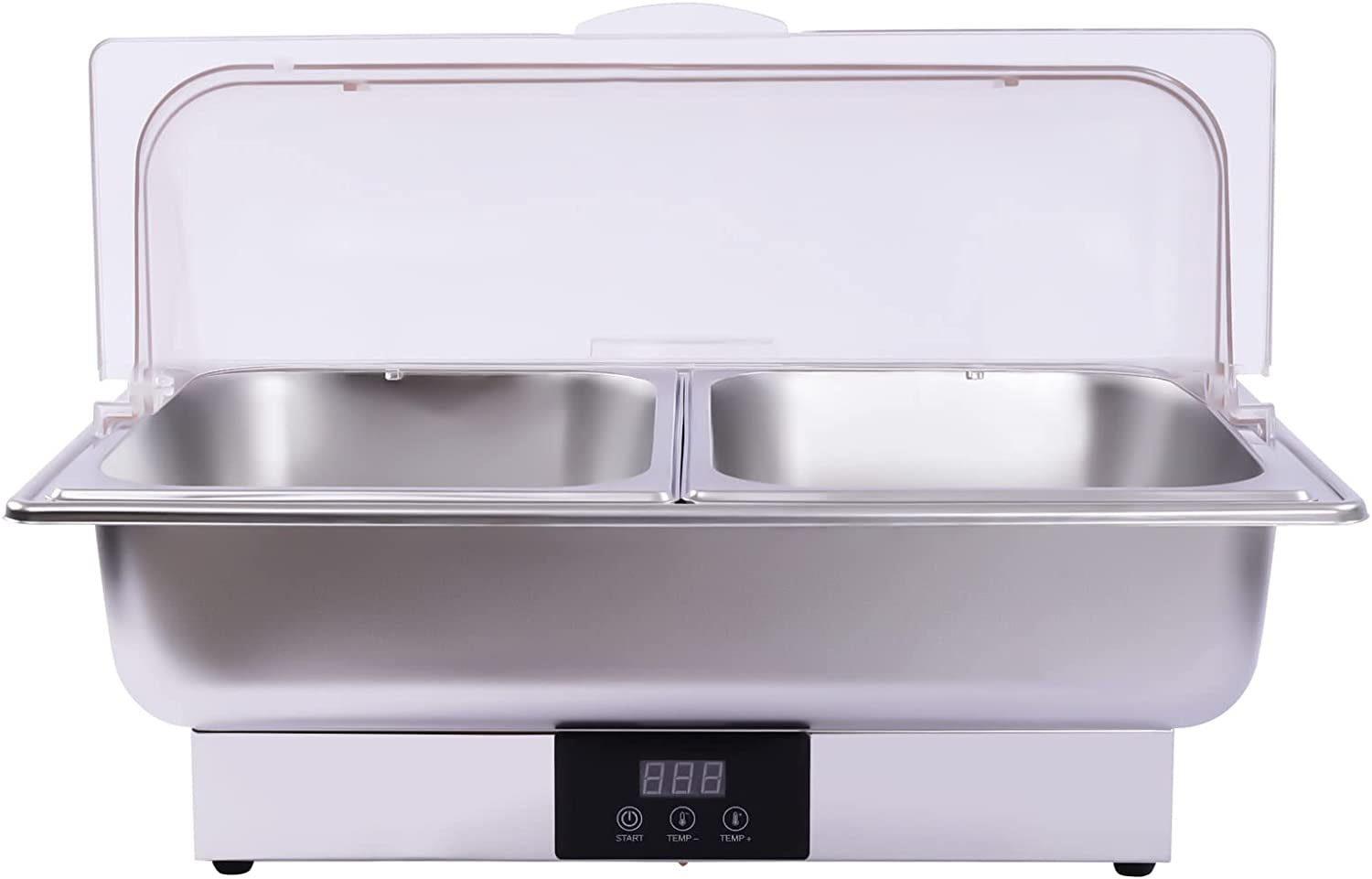 MONIPA Stainless Steel Food Warmer Buffet Server Electric Chafing Dish