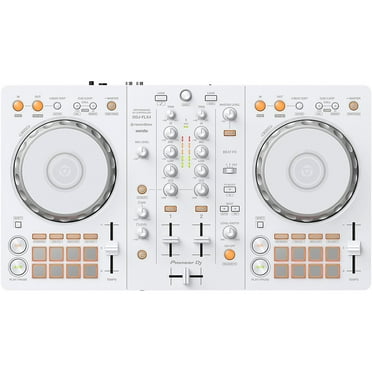 Pioneer DDJ-FLX4-W 2-Channel DJ Controller for Rekordbox & Serato DJ Lite in Limited Edition White